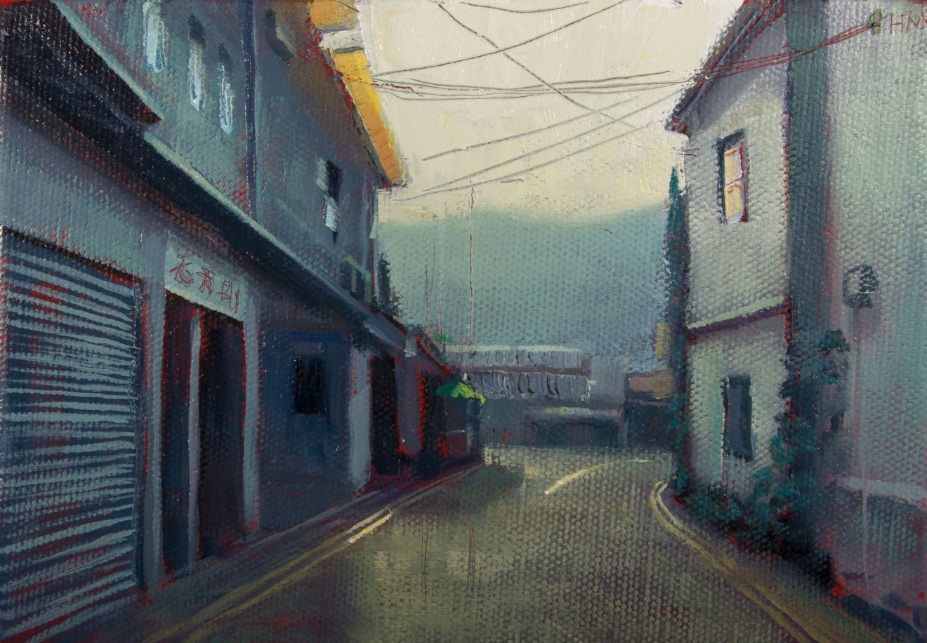 Afternoon-12.5x17cm-Oil-on-canvas-2018