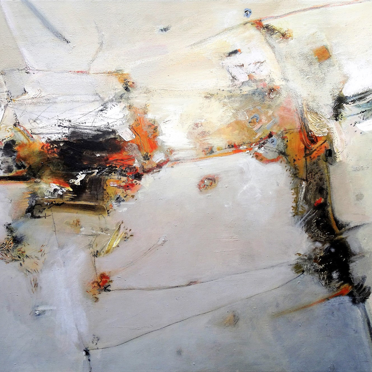 A Land in Drought 100cmx150cm