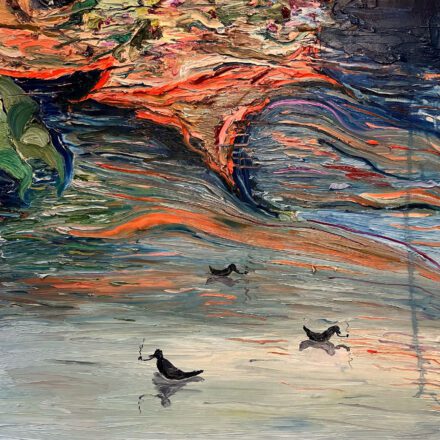 Six Reflections Of The Duck That Curled Its Tongue At The Orange Rooftop