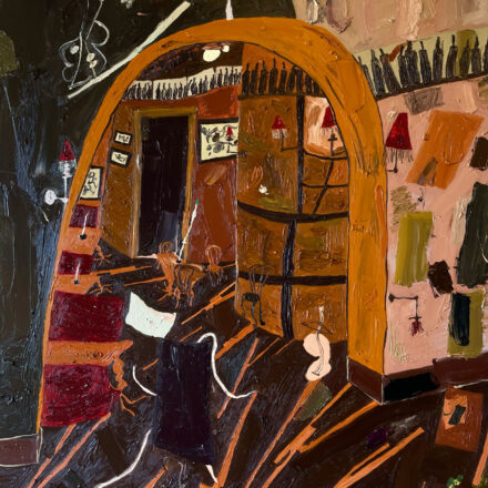 Restaurant Hubert In The Quiet Hours With One Loud Laugh