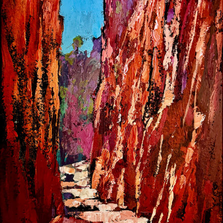 The Earth Runs Red Like Old Fire – Standley Chasm